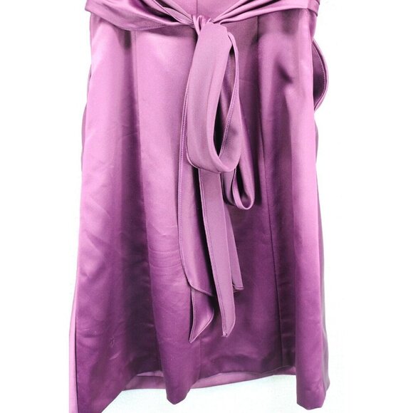 Bill Levkoff Purple Strapless Evening Dress-Size 4-Event-Pockets - Picture 11 of 14